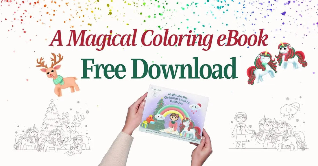 A-Holiday-Favorite-Is-Back-The-Rainbow-amp-Unicorn-Coloring-eBook Snuggle Buds