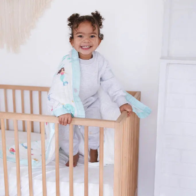 Magical Mermaid Muslin Baby Blanket 🧜♀️✨ My Store