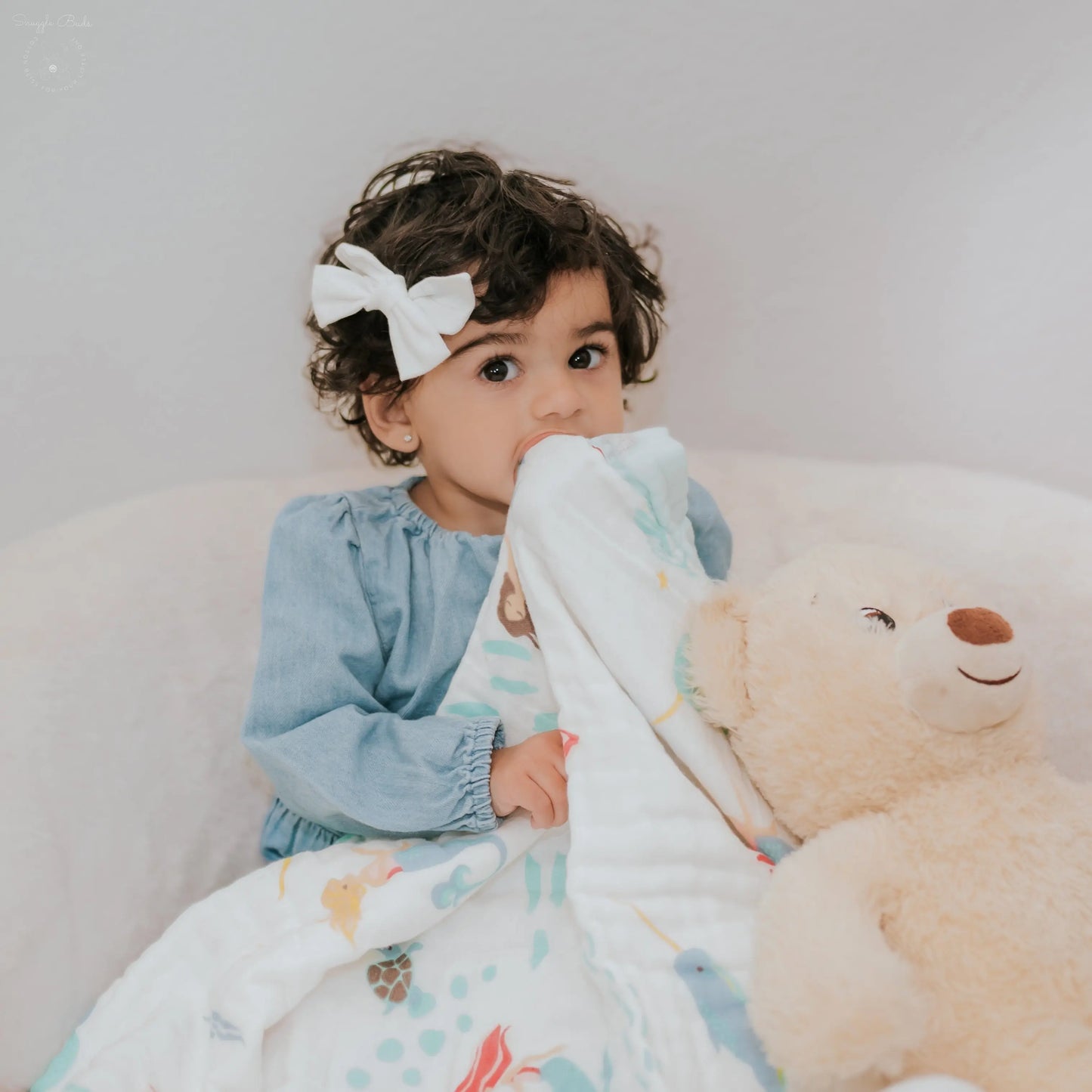 Magical Mermaid Muslin Baby Blanket 🧜♀️✨ My Store