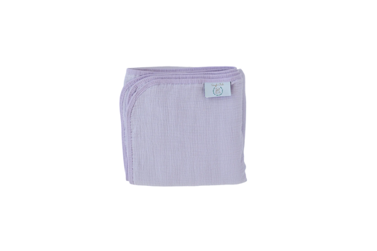 100% Muslin Cotton Blanket – Lavender Solid (Available in Two Sizes) Snuggle Buds