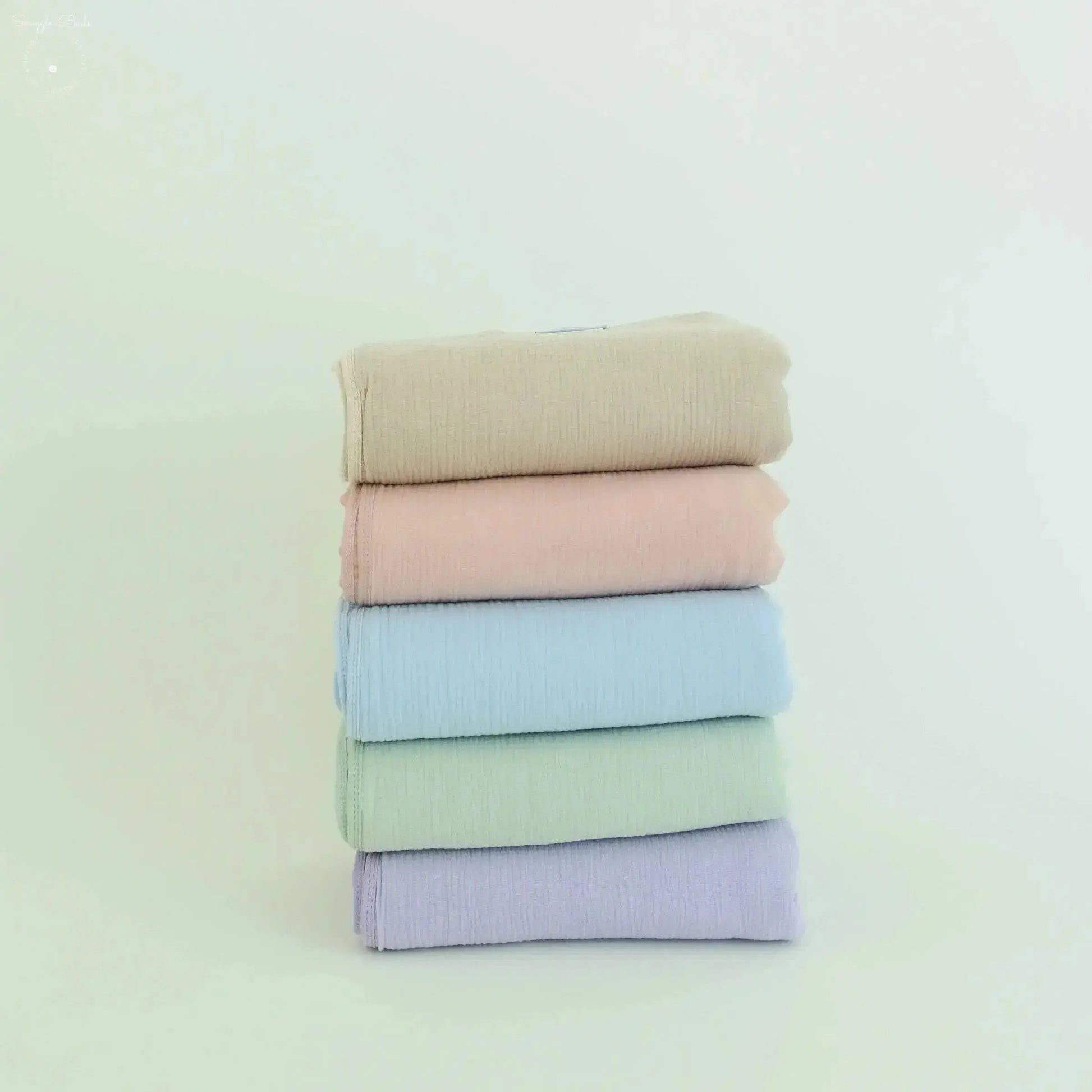 100% Muslin Cotton Blanket – Sage Green Solid (Available in Two Sizes)  Snuggle Buds