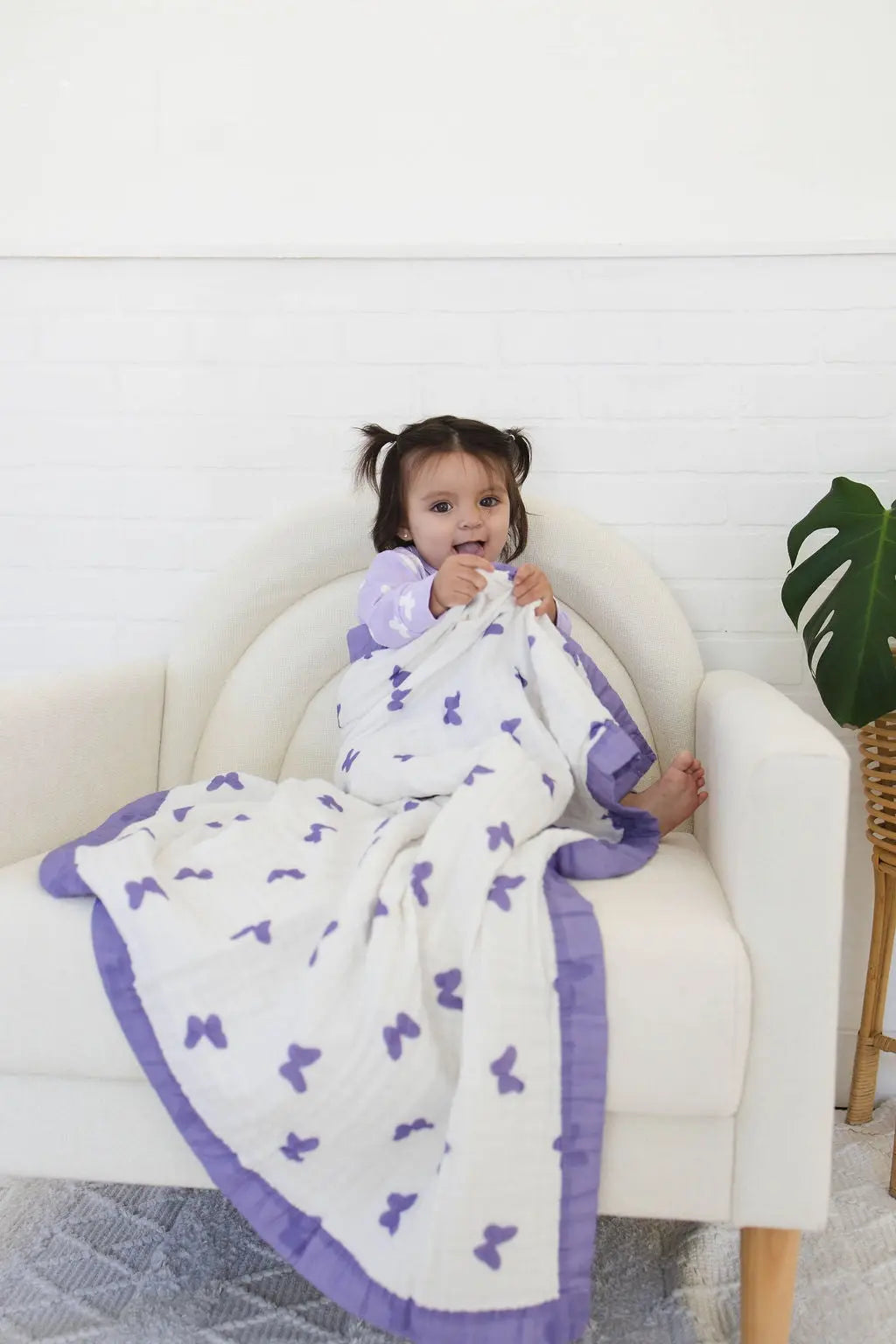 Butterfly Blanket + Butterfly PJs Bundle Snuggle Buds