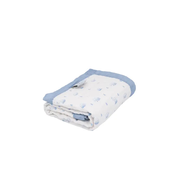 Cotton Muslin Baby Quilt - Tiny Trunks My Store