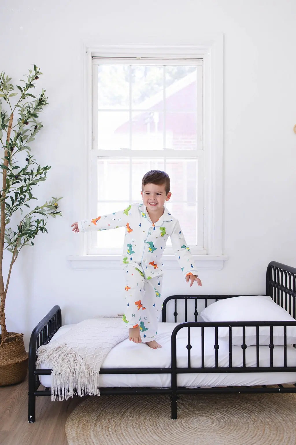 Dino Blanket + Dino Dreams PJs Bundle Snuggle Buds