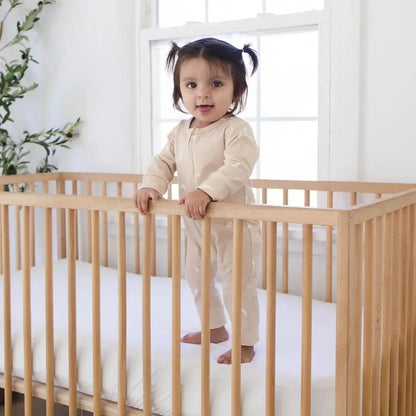 Moonlit Dreams Zipped Onesie (0–12 Months) – 100% Cotton Muslin Baby Sleepwear  Snuggle Buds