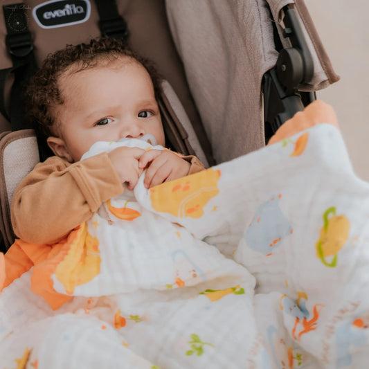 Little Prince Muslin Baby Blanket 👑✨ My Store