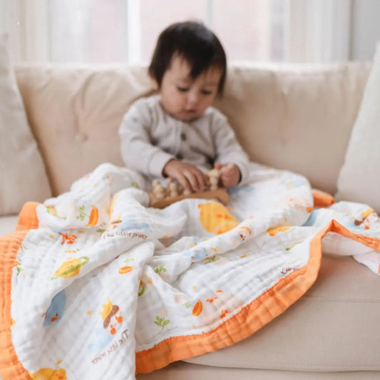 Little Prince Muslin Baby Blanket 👑✨ My Store