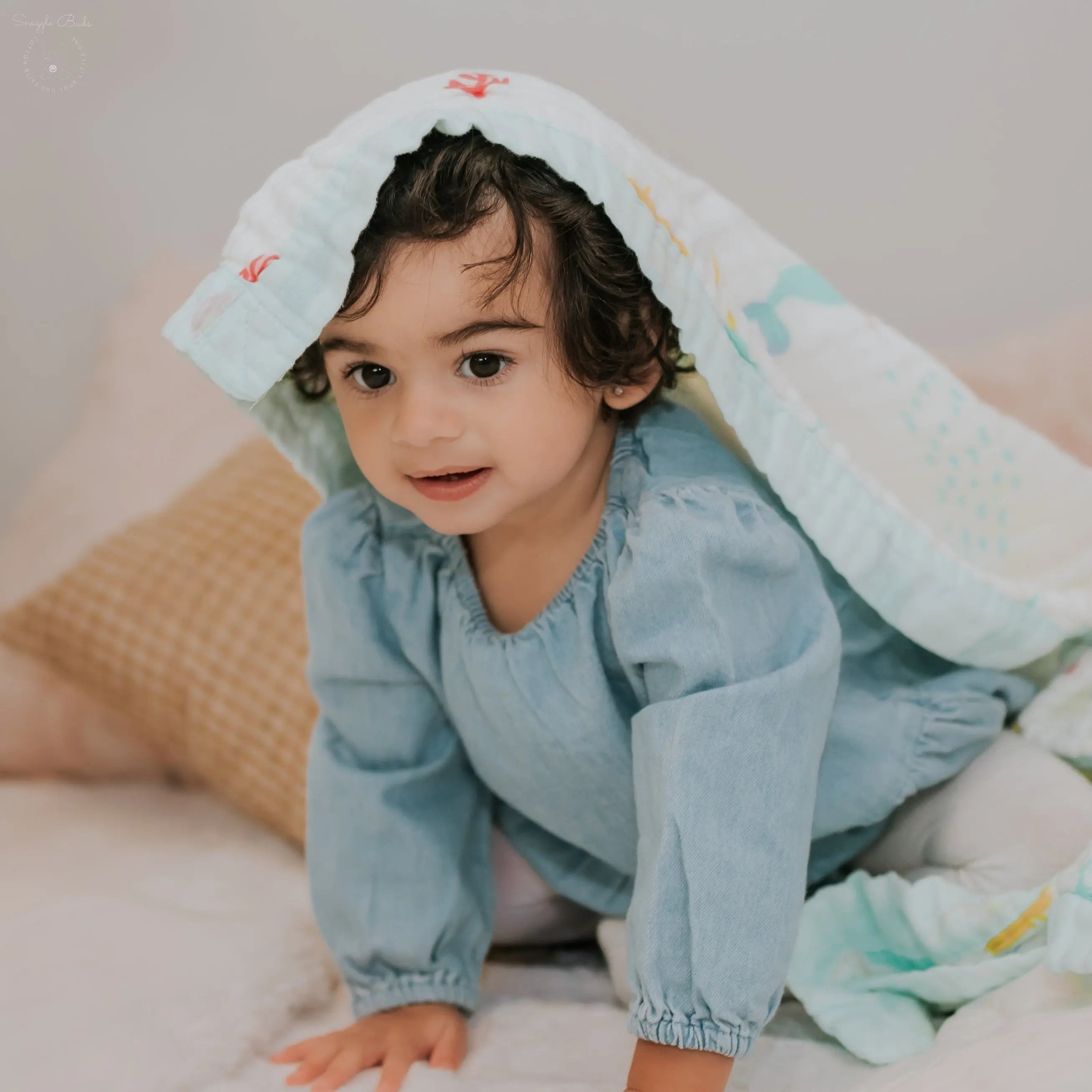 Magical Mermaid Muslin Baby Blanket 🧜‍♀️✨ My Store