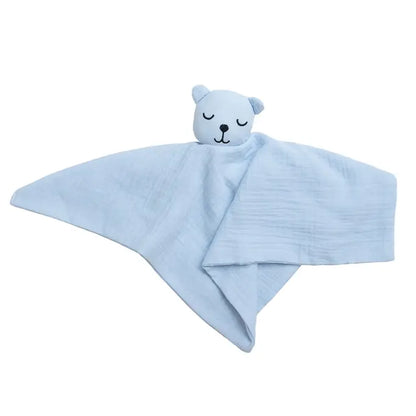Muslin Cotton Comfort Blanket (Lovey)  Snuggle Buds