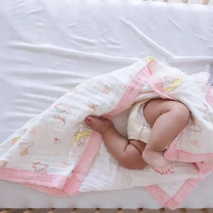Llama Love Muslin Baby Blanket 🦙💖 My Store