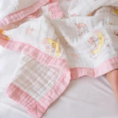 Llama Love Muslin Baby Blanket 🦙💖 My Store