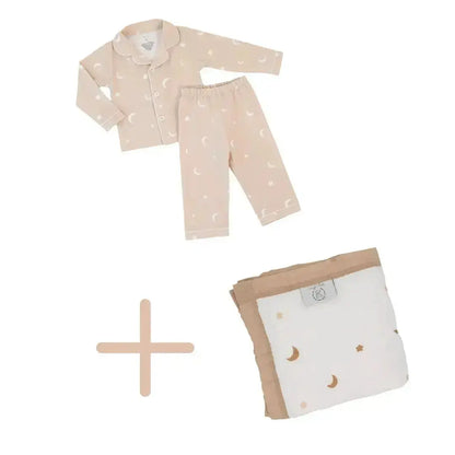 Moonlit Blanket + Classic Moonlit PJs Bundle  Snuggle Buds