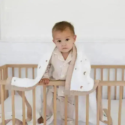 Cotton Stretch Pajamas – Moonlit Dreams Night Sky Print for Toddlers & Kids (12M–4Y)  Snuggle Buds