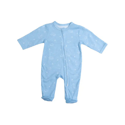 Zipped Onesie (0–12 Months) – Tiny Trunks Snuggle Buds
